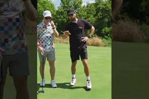 First Time Golfing With A Caddie