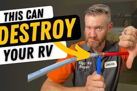 COMMON plumbing issue damaging new RVs - check yours!