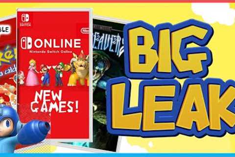 HUGE Nintendo Switch Leak For Nintendo switch Online! | Capcom SKIPS Nintendo switch?!