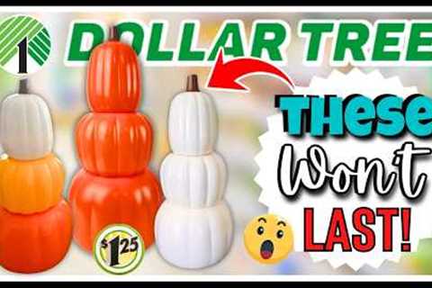 🔥 NEW DOLLAR TREE Finds TOO GOOD to PASS UP! HAUL FALL &amp; CHRISTMAS 2024 Items NOW &amp; DIY..