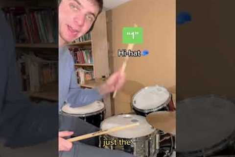 How to Play MOST FAMOUS Drum Beat🤩 #drums