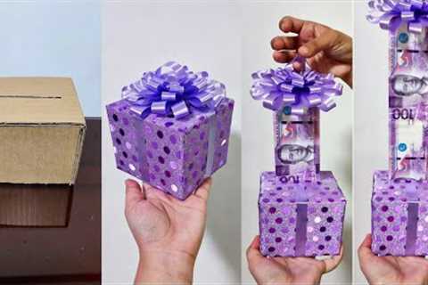 DIY MINI PULLING MONEY IN A BOX