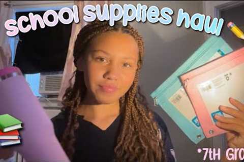 School Supplies Haul 2024 :) | 7th grade (I’m 18)