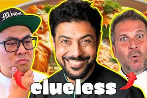 Pro Chefs Cooking INDIAN CUISINE for the FIRST TIME | @RanveerBrar BUTTER CHICKEN