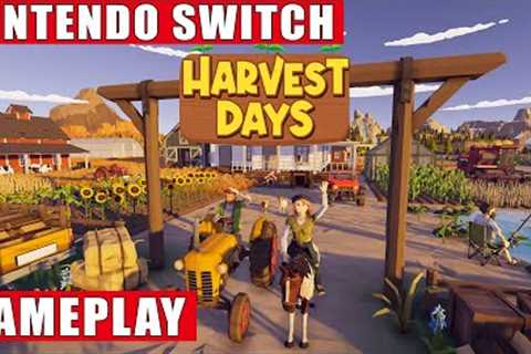 Harvest Days Nintendo Switch Gameplay
