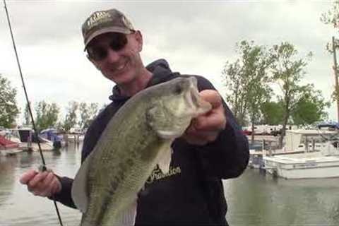 Lake Erie Marina Bass Fishing with R &amp; J Bass Fishing