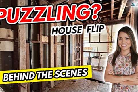 Puzzling House Flip Behind the Scenes - Home Remodel Under Construction