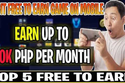 TOP 5 FREE TO EARNING APPLICATION FOR MOBILE DEVICES 2024