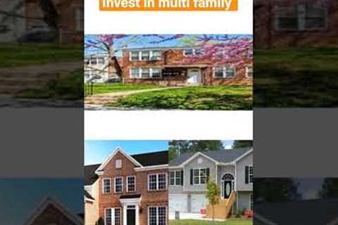 why multi family unit investing reduces your cost over single family homes #investment