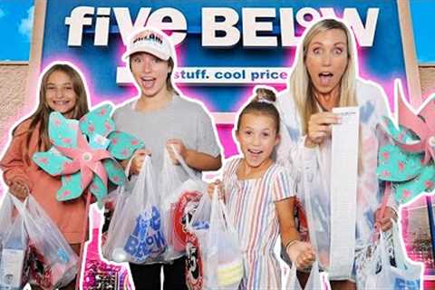 Huge No Budget Shopping Spree at five Below
