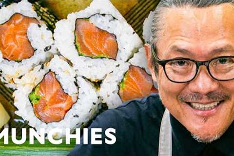 How To Make Sushi with Iron Chef Morimoto