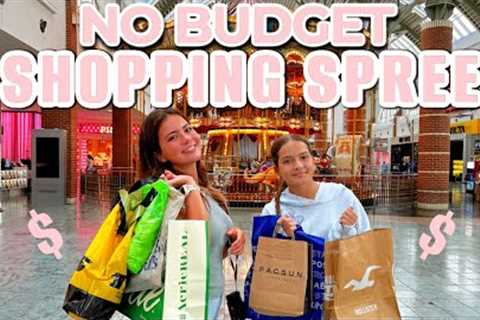 NO BUDGET SHOPPING SPREE FOR A SECRET VACATION | SISTER FOREVER