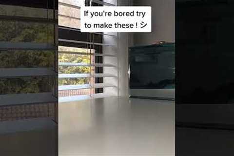 if you're bored try to make these !