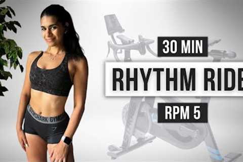 30 Minute RHYTHM RIDE Fat Burning Spin Class | RPM Series Ride 5