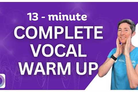 Complete Vocal Warmup | 13-minute vocal warm-up for singers