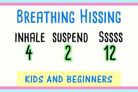 😮‍💨Breathing Hissing Exercise for Singers - 12 Seconds