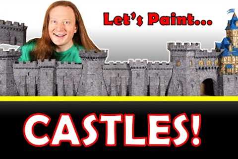 How to Paint Castles! (Warhammer Siege, Tabletop World, and Beyond!)