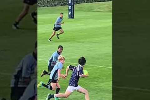 What a tackle in rugby