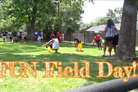 Family Field Day! Family Outdoor Games 2020
