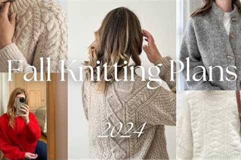 Fall Knitting Plans for 2024