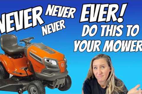 This QUICK FIX will destroy your mower! DON'T FALL FOR IT or it will cost you BIG later!