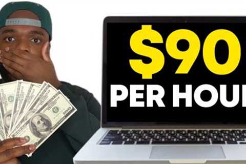 Easiest Work From Home Job with GOOGLE ($90/Hour) Make Money Online