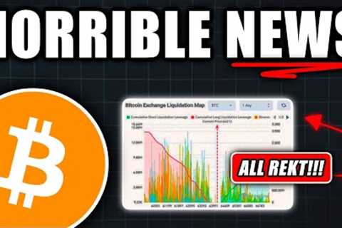 HORRIBLE NEWS: $110M Liquidated in Seconds! - Bitcoin Price Prediction Today