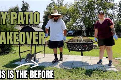 DIY PATIO MAKEOVER USING PAVERS OUTDOOR HOME PROJECTS