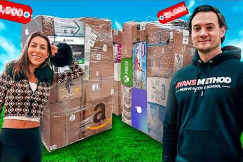 UNBOXING MONSTER AMAZON RETURNS PALLET | HUMBLE HUSTLE EP. 1