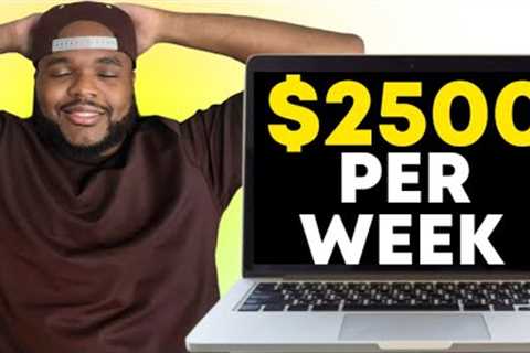 3.5 Lazy Ways To Make Money Online ($2500+/Week) For Beginners 2024