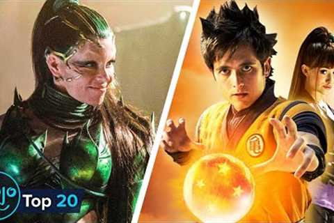 Top 20 FAILED Movie Franchises