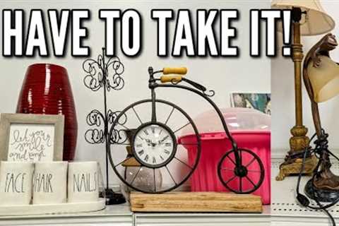 SUCH A UNIQUE FIND! HOME DECOR THRIFTING AT GOODWILL + MY STYLED THRIFT HAUL!  NEW 2024