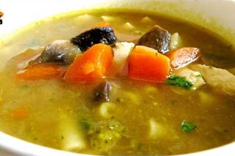 EASY CHICKEN VEGETABLE SOUP RECIPE
