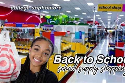 Back to School Supplies Shopping + Haul 2022 *college edition* | LexiVee