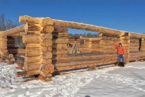1 Year of Building My Log Home / 1561sqft Build By Rookie Builder