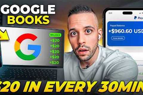Passive Income: Get Paid $960 Per Day With Google Books Using AI