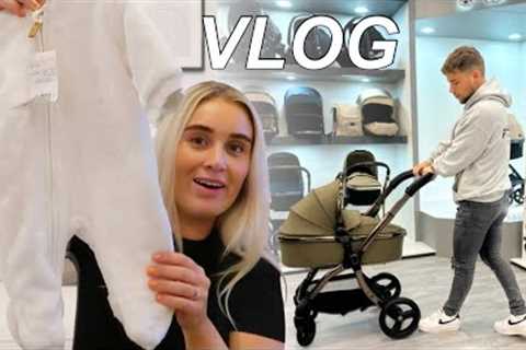 SPEND THE DAY WITH US | Shopping for baby boy &amp; a mini baby haul!