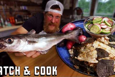 Pollock Catch and Cook - Simple Fish Recipe
