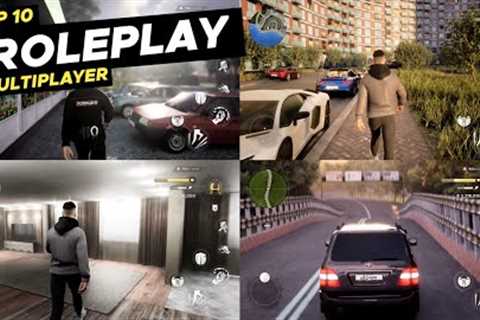 TOP 10 Best Open World ROLE PLAY Games like GTA 5 Online for Android &amp; iOS • High Graphics Games