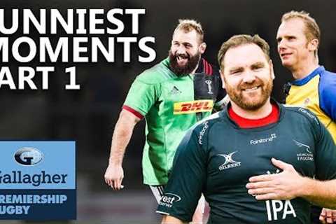 Premiership Rugby's Funniest Moments! | Part 1 | Gallagher Premiership 2020