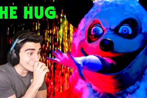 DO NOT HUG PANDORY THE PANDA! - Huluween Film Fest The Hug (Reaction) [FNAF Inspired Movie]
