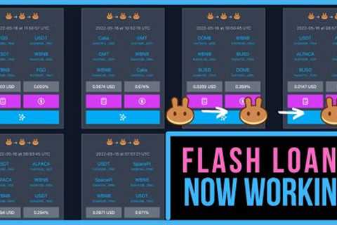 FLASH LOANS NOW WORKING - We Can Now Arbitrage Almost Any Exchange on BSC