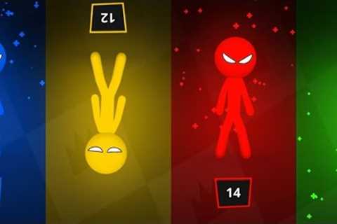 The Stickman MINIGAMES random Gameplay Part 33 - Stickman Party 1234 Player