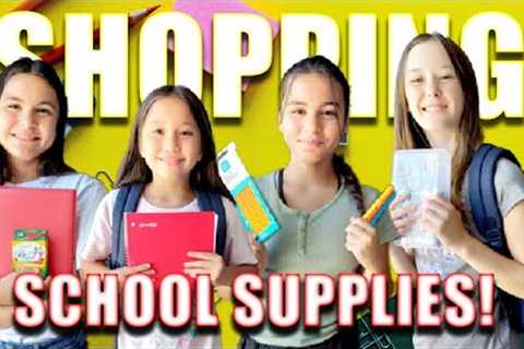 SCHOOL SUPPLY SHOPPiNG!  School Supplies Haul!