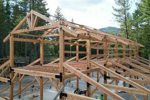 What Are GIRTS? Taking The NEXT STEP In Our BARNDOMINIUM Build And A Surprise Delivery