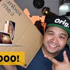 P150,000 ($3,000) APPLE MYSTERY BOX UNBOXING! I GOT AN IPHONE X!!!