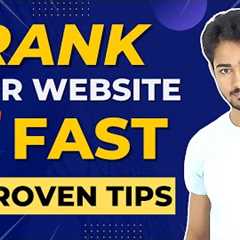 Rank Your Website Fast: 9 Actionable SEO Tips | Urdu / Hindi