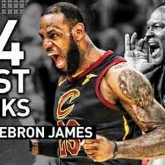 LeBron James GREATEST 34 DUNKS of HIS CAREER | 34th Birthday Celebration