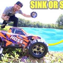 RC TRUCK DRIVE ON WATER! (WILL THIS WORK?)