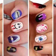 Cute Nail Art 2024 | Fun & Easy Halloween Nail Design Compilation!